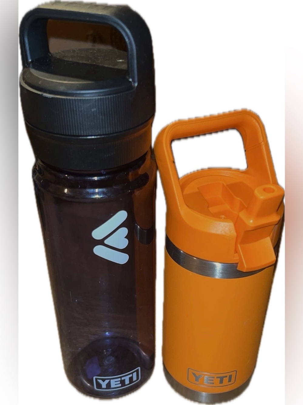 YETI Rambler Jr. 12 oz & YETI Yonder Plastic Water Bottle 25 oz